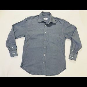 BRIONI for NEIMAN MARCUS Blue Cotton Dress Shirt